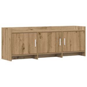 vidaXL TV ormar 130 x 33 x 47 cm Hrast artisan Konstruirano drvo