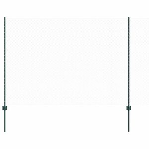 vidaXL Heksagonalna ograda s stubom 100 x 1,6 m Čelik premazan PVC-om
