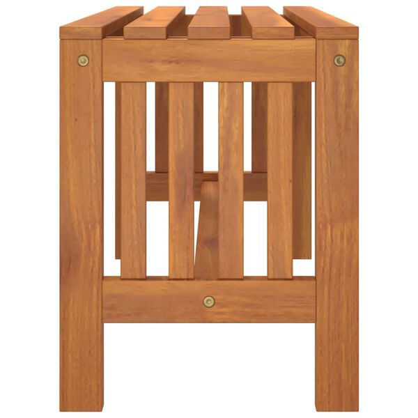 vidaXL Vrtna klupa 80 cm od masivnog drva eukaliptusa