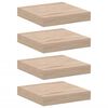 vidaXL Plutajuće police 4 kom 23 x 23,5 x 4 cm od konstruiranog drva