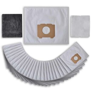 vidaXL 25 kom vrećica za usisavač s filterima za AEG, Progress, Tornado