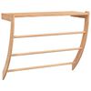 vidaXL Stalak za ručnike 60 x 25,5 x 49 cm od masivnog drva oraha