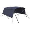 vidaXL Tenda bimini s 4 luka i bočnim stijenkama 243x(230-244)x137 cm