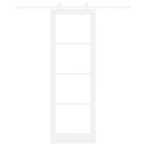 vidaXL Klizna vrata ORKDAL Bijelo 78 x 232 cm