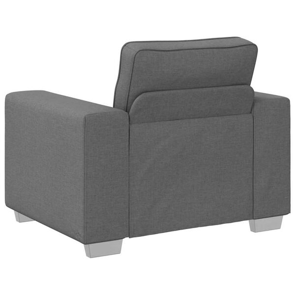 vidaXL Sofa Tamno siva 100 x 77 x 82 cm tkanina