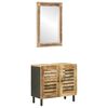 vidaXL Set ormarića za kupaonicu 2 kom. Prirodna 62 x 33 x 58 cm