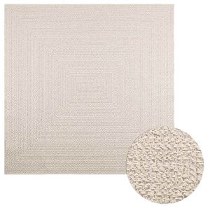 vidaXL Tepih ZIZUR 200 x 200 cm s izgledom jute unutarnji i vanjski