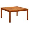 vidaXL Vrtni stolić za kavu 85 x 85 x 45 cm masivno bagremovo drvo