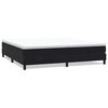 vidaXL Box Spring krevet bez madracem crni 200x220 cm samt