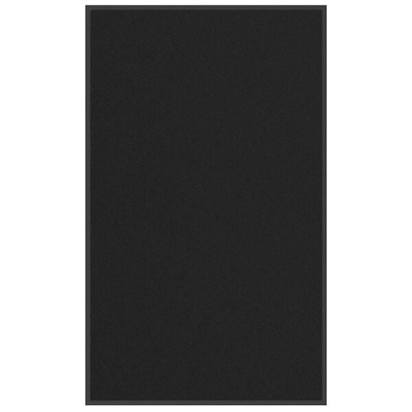 vidaXL Otirač crni 90 x 150 cm