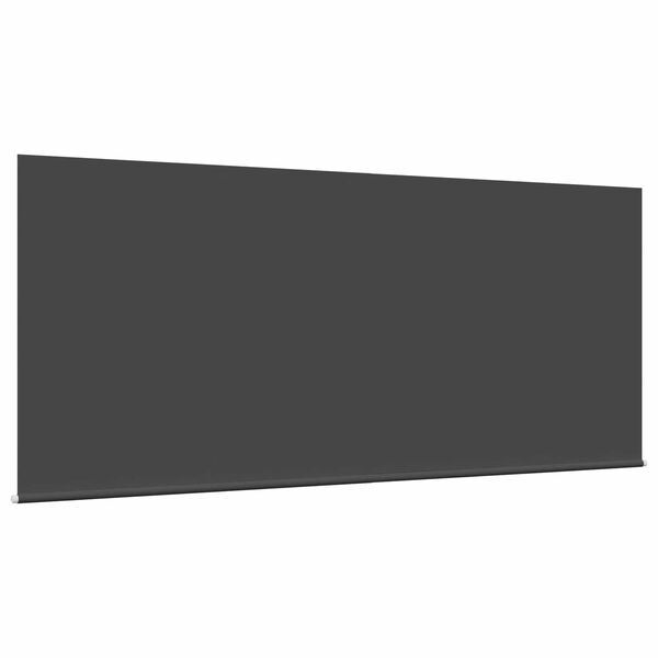 vidaXL Skrovita tenda Antracit 350 x 300 cm Poliester i aluminij