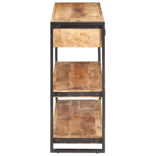 vidaXL Komoda od masivnog grubog drva manga 120 x 30 x 75 cm