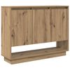 vidaXL Kreveta Umjetnički hrast 97 x 29 x 75 cm Konstruirano drvo