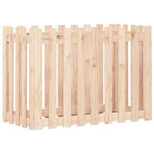 vidaXL Povi&scaron;ena vrtna gredica 100x50x70 cm od masivne borovine