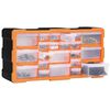 vidaXL Organizator s 22 ladice 49 x 16 x 25,5 cm