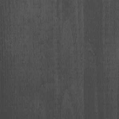 vidaXL Ormar HAMAR tamnosivi 89 x 50 x 180 cm od masivne borovine