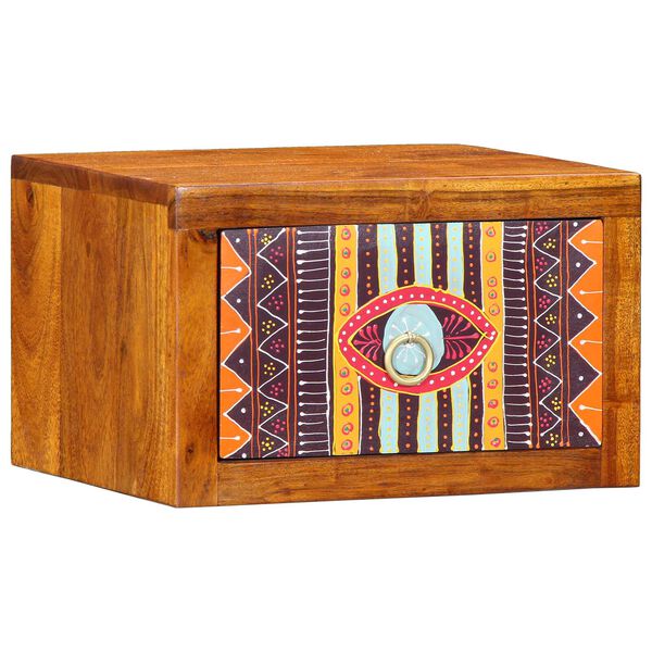 vidaXL Noćni ormar s ladicama Smeđa 35 x 30 x 22 cm