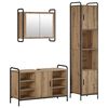 vidaXL Set ormarića za kupaonicu 3 kom. Hrast artisan 40 x 36 x 181 cm