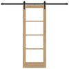 vidaXL Klizna vrata ORKDAL Prirodna 73,5 x 198,5 cm