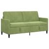vidaXL Sofa s pohranom Svijetlo zelena 172 x 78 x 87 cm Poliester