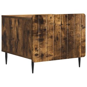 vidaXL Kava Stol Dimljeni hrast 49 x 50 x 42 cm Konstruirano drvo