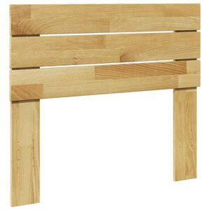vidaXL Uzglavlje 75 cm puno drvo hrast