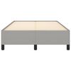vidaXL Okvir kreveta bez madraca svjetlosivi 120 x 200 cm od tkanine