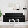 vidaXL Sofa 180cm Crna Metal