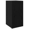 vidaXL TV Kabinet za Zid 30,5 x 30 x 60 cm Crni hrast
