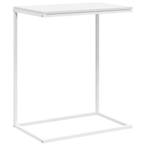 vidaXL Bočni stolić bijeli 55 x 35 x 66 cm od konstruiranog drva