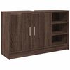 vidaXL Ormarić za umivaonik smeđa boja hrasta 90 x 29 x 55 cm drveni