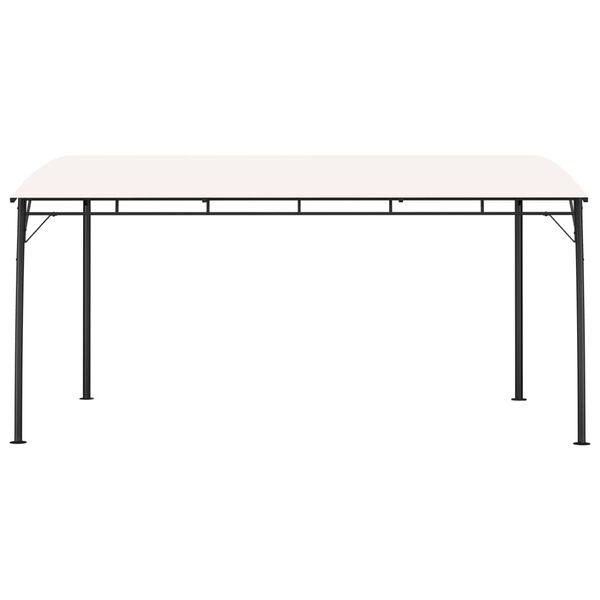 vidaXL Vrtna nadstrešnica 4 x 3 x 2,55 m krem