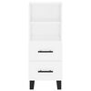 vidaXL Komoda bijela 34,5 x 34 x 90 cm od konstruiranog drva