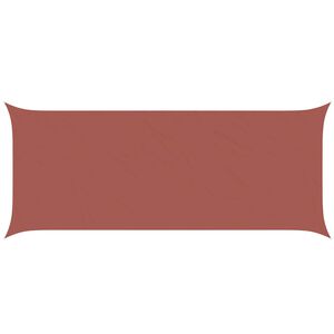 vidaXL Jedro za sunce Terakota 6 x 2,5 m 100% poliester Oxford