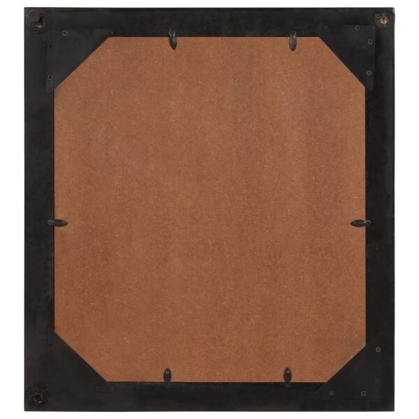 vidaXL Kupaonsko ogledalo 55x1x60 cm od stakla i masivnog drva manga