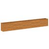 vidaXL Povi&scaron;ena vrtna gredica 482x50x69 cm Corten čelik