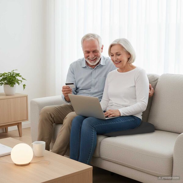 vidaXL Jastuk za sjedalo Crna