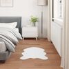 vidaXL Faux Rabbit Fur Rug Olite Bijelo 60 x 90 cm Poliester