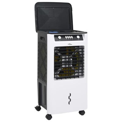 vidaXL 3-u-1 mobilni rashlađivač zraka bijelo-crni 73 x 38 x 30,5 cm 80 W