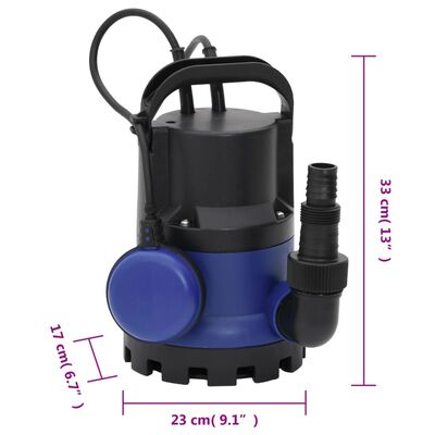 Električna Potopna Pumpa za Prljavu Vodu 400 W