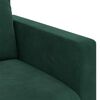 vidaXL Sofa 2 pcs Tamnozelena 138 x 78 x 80 cm Bar&scaron;un