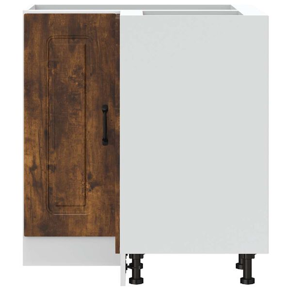 vidaXL Kuhinjski kutni donji ormarić Kalmar boja hrasta drveni