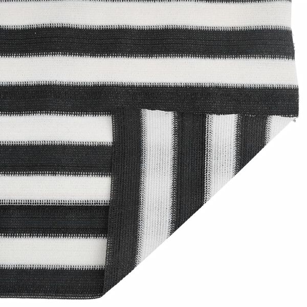 vidaXL Mreža za privatnost antracit-bijela 1,5 x 25 m HDPE 150 g/m²