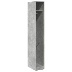 vidaXL Ormar siva boja betona 30 x 50 x 200 cm od konstruiranog drva