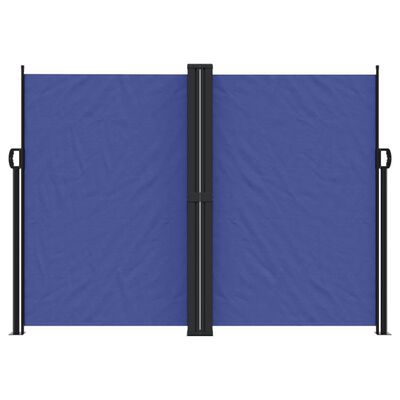 vidaXL Bočna tenda na uvlačenje plava 180x1200 cm