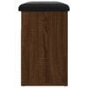 vidaXL Klupa za cipele smeđa boja hrasta 62x32x50 cm konstruirano drvo
