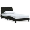 vidaXL Okvir za krevet bez madraca crni 100x200 cm od tkanine