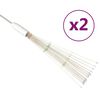 vidaXL Božićna svjetla izgled vatrometa 2 kom raznobojna 20 cm 280 LED