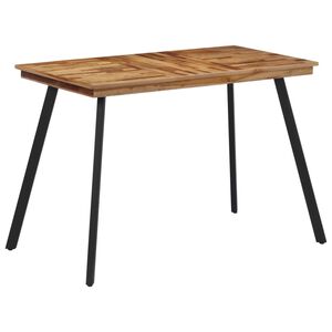 vidaXL Blagovaonski stol 120 x 62 x 76 cm od masivne tikovine