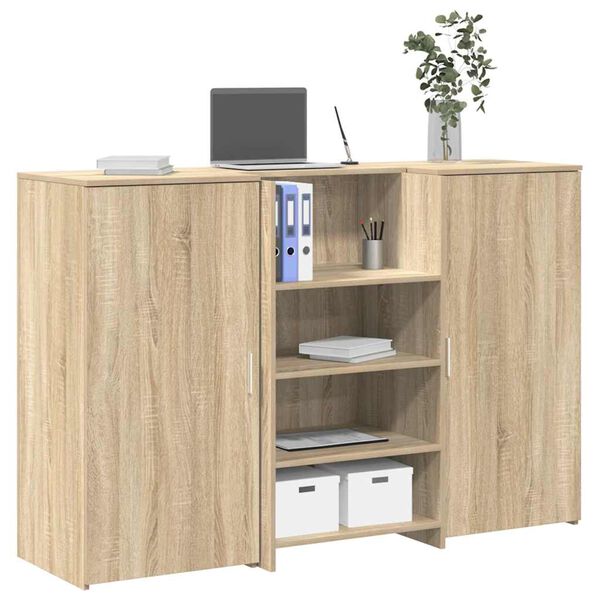 vidaXL Recepcijski stol 155x50x103,5 cm od konstruiranog drva
